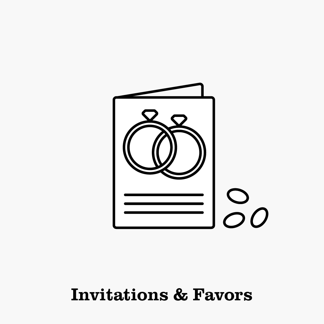 Invitations & Favors